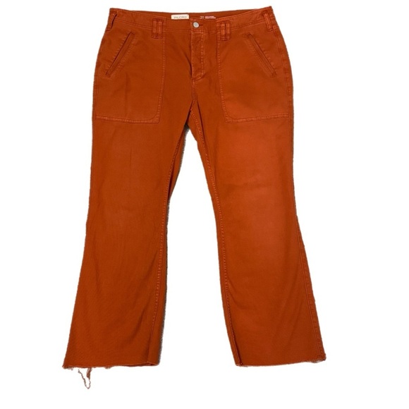 Anthropologie The Yaya Crop Flare Pants by Pilcro - Picture 1 of 8